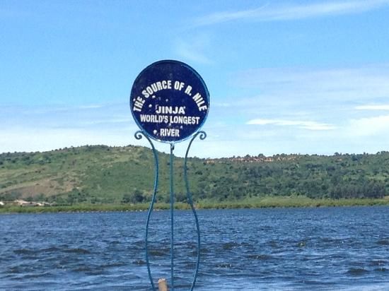 Source of the Nile monument Jinja Uganda