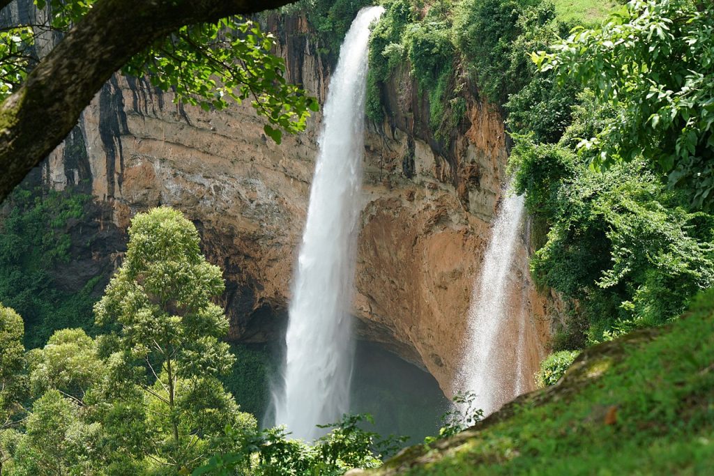  One of the 3 sipi falls Sipi Uganda.