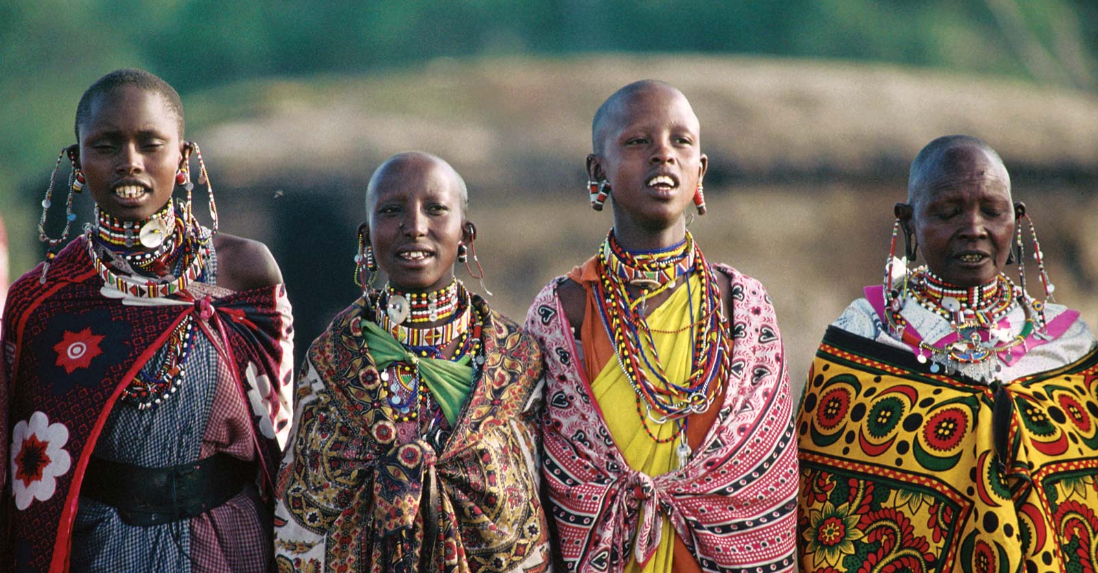 women from Amhara tribe of omo valley Ethiopia. 