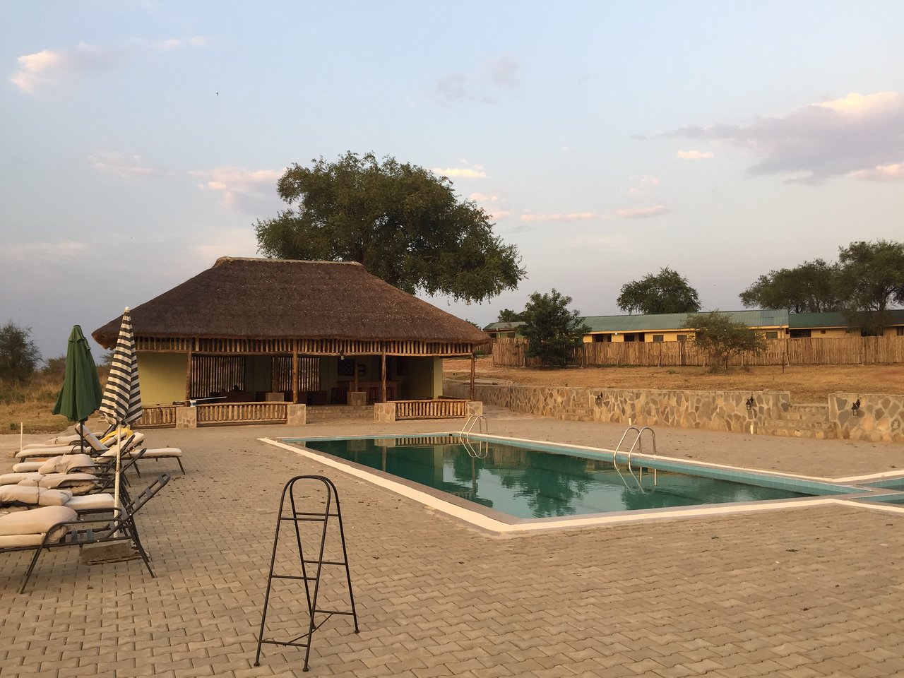 Pakuba Safari lodge swimming pool Murchison falls national park Uganda