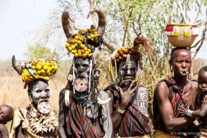 The Surma tribe of Ethopia Africa