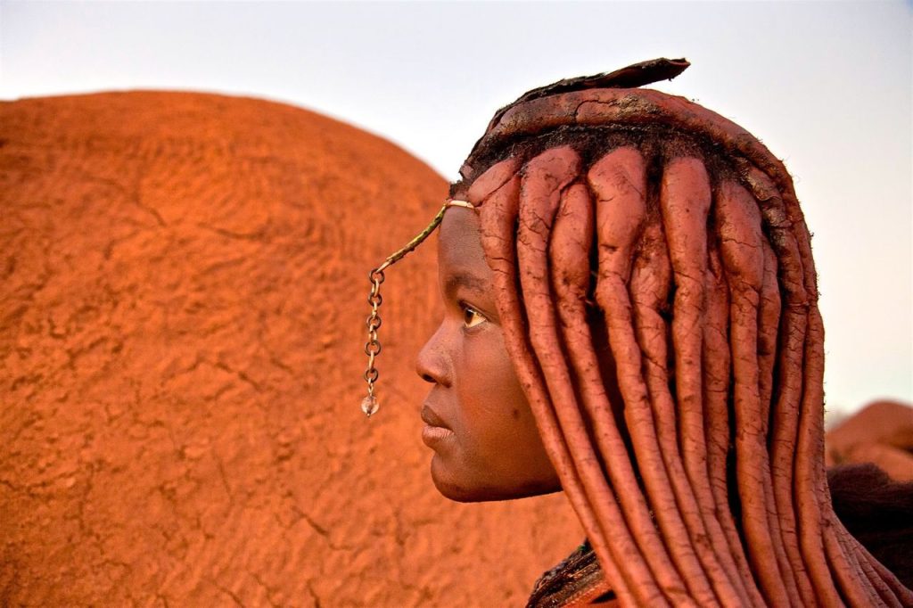 Himba tribe Namibia.