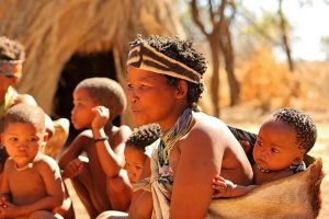The san tribe of Angola Africa