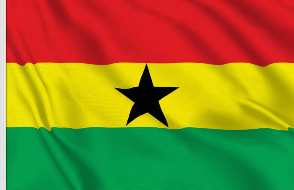 National flag of Ghana