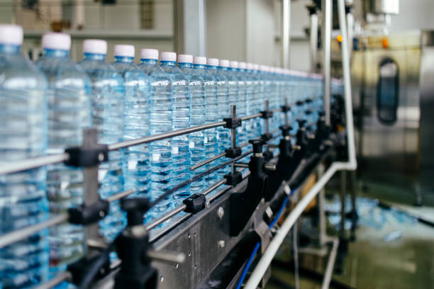 Mineral water production factory