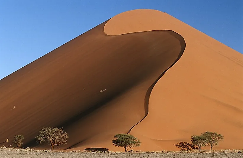 Sand dune Namibi desert Namibia