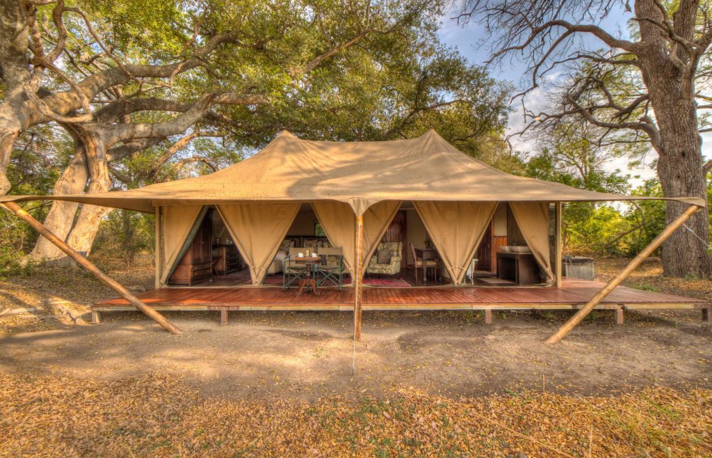 Kadizora camp Okavango delta Botswana