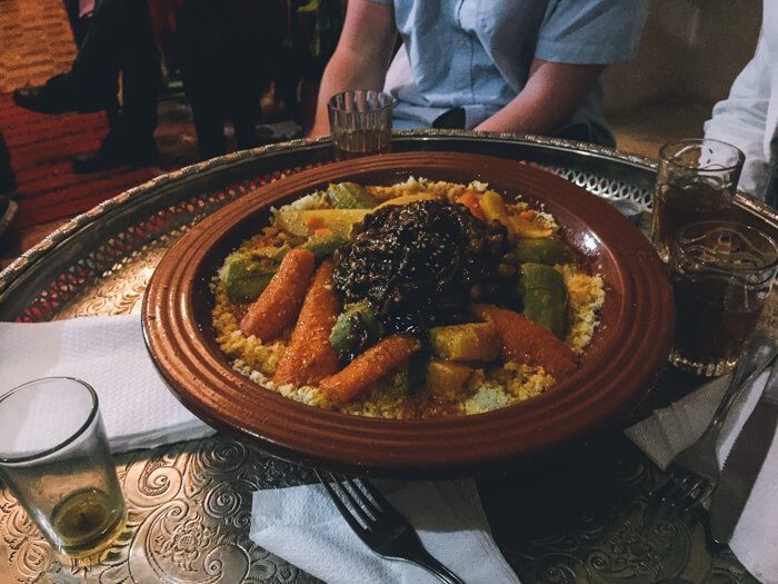 Marrakech food delicacie Morocco