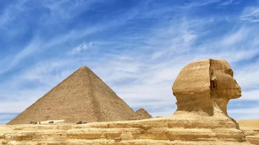 Pyramid of Giza Egypt.