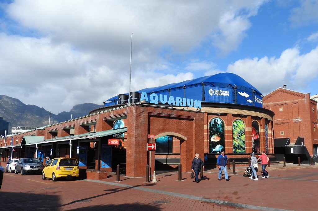 Two Oceans Aquarium cape town South Africa exterior view