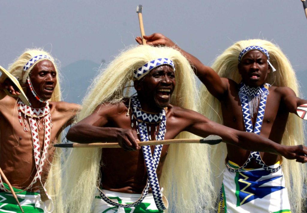 Intore cultural dancers Rwanda